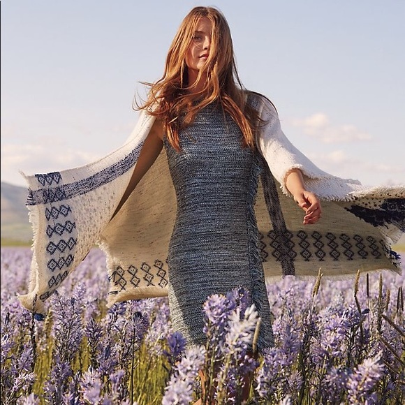 NEW Anthropologie Holding Horses fringed mini dress sleeveless boho - Picture 2 of 10